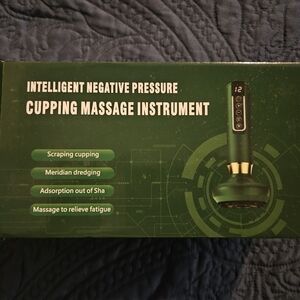 Intelligent Negative Pressure Cupping Massage Instrument - Green